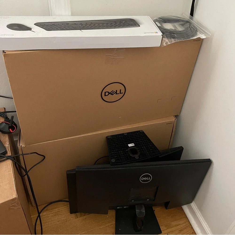Dell monitor usually used for wfh but can use it however you like.
